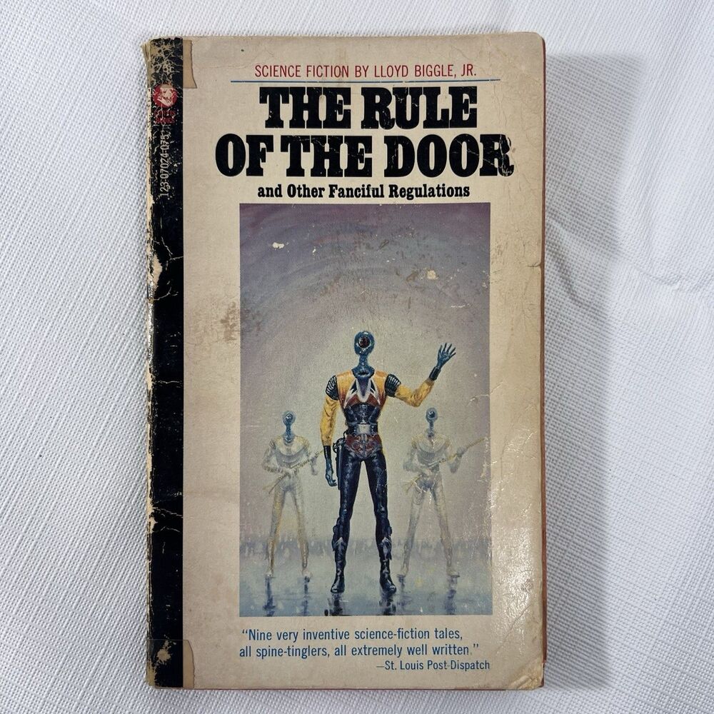 Biggle - The Rule of the Door - SciFi - VTG Paperback - 1967 - Vintage Book